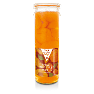 Cottage Delight Halved Apricots in Light Syrup with Amaretto 600g